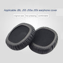 For JBL J55 / J55a / J55i Headphones Imitation Leather + Foam Soft Earphone Protective Cover Earmuffs, One Pair(Black)