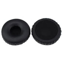 For JBL E40BT / T450 Headphones Imitation Leather + Foam Soft Earphone Protective Cover Earmuffs, One Pair(Black)