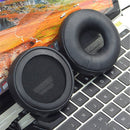 For JBL Synchros S400BT Headphones Imitation Leather + Memory Foam Soft Earphone Protective Cover Earmuffs, One Pair(Black)