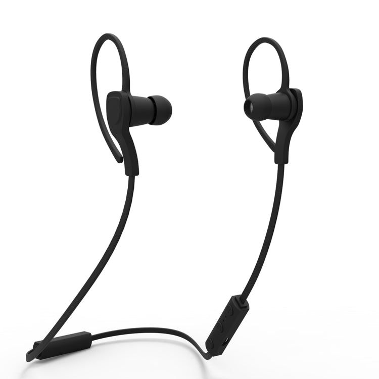 BT-H06 Sports Style Magnetic Wireless Bluetooth In-Ear Headphones V4.1(Black)