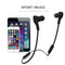 BT-H06 Sports Style Magnetic Wireless Bluetooth In-Ear Headphones V4.1(Black)