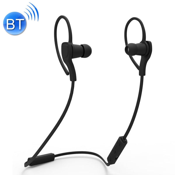 BT-H06 Sports Style Magnetic Wireless Bluetooth In-Ear Headphones V4.1(Black)