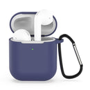 Wireless Earphones Shockproof Silicone Protective Case for Apple AirPods 1 / 2(Blue)