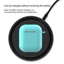 Wireless Earphones Shockproof Silicone Protective Case for Apple AirPods 1 / 2(Transparent)