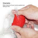 Wireless Earphones Shockproof Liquid Silicone Protective Case for Apple AirPods 1 / 2(Purple gray)