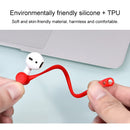 Wireless Headphones Lanyard Anti-lost Headphones for Apple AirPods 1 / 2(Red)