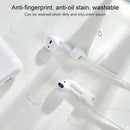 Wireless Bluetooth Headset Anti-lost Rope Magnetic Silicone Lanyard for Apple AirPods 1 / 2(Red)