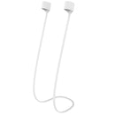 Wireless Bluetooth Headset Anti-lost Rope Magnetic Silicone Lanyard for Apple AirPods 1 / 2(White)