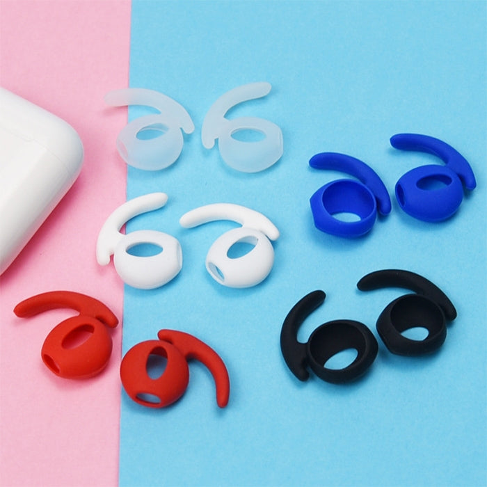 Wireless Bluetooth Earphone Silicone Ear Caps Earpads for Apple AirPods 1 / 2 (Transparent)