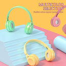 Y08 Hifi Sound Quality Macaron Bluetooth Headset, Supports Calling & TF Card & 3.5mm AUX (Yellow)