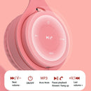 Y08 Hifi Sound Quality Macaron Bluetooth Headset, Supports Calling & TF Card & 3.5mm AUX (Yellow)