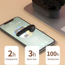 Z5 TWS Bluetooth 5.0 Touch Mini Wireless Bluetooth Earphone with Magnetic Charging Box, Support Call & Voice Assistant & IOS System Pop-up Window(Black)