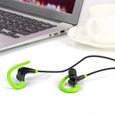 L1 Ox Horn Shape Sport Stereo Bluetooth 4.1 Headset(Green)