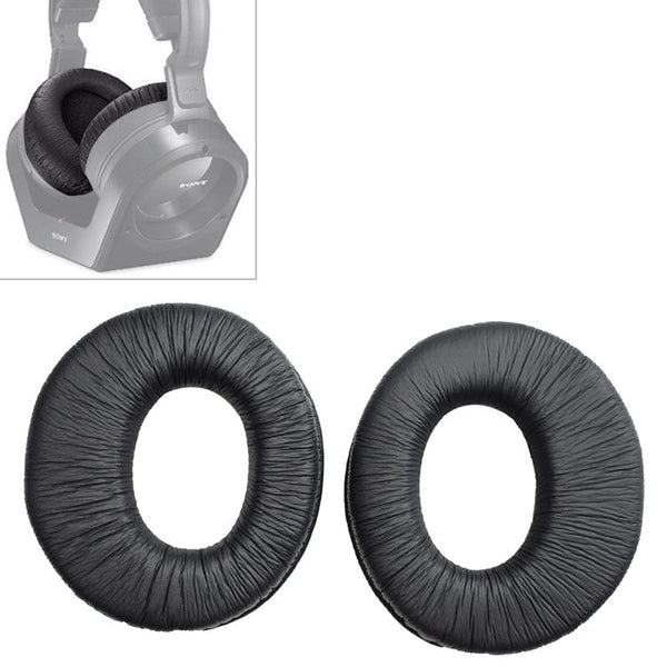 2 PCS For Sony MDR-RF970R / 960R / RF925R / RF860F / RF985R Earphone Cushion Cover Earmuffs Replacement Earpads without Mesh