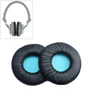 2 PCS For SONY MDR-V55 Earphone Cushion Leather Cover Earmuffs Replacement Earpads (Blue)