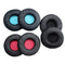 2 PCS For SONY MDR-V55 Earphone Cushion Leather Cover Earmuffs Replacement Earpads (Blue)
