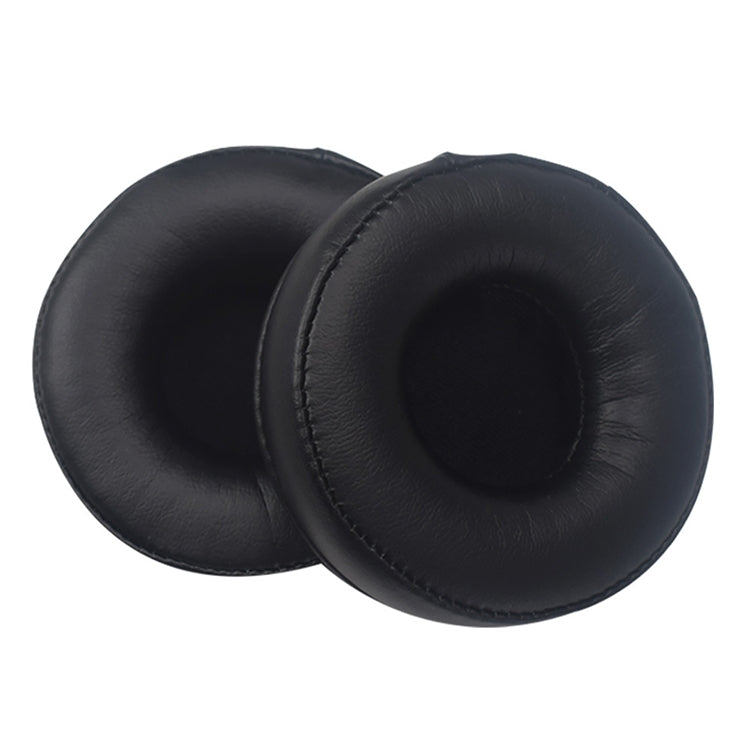 2 PCS For Jabra Revo Wireless Headphone Cushion Sponge Leather Cover Earmuffs Replacement Earpads(Black)
