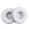 2 PCS For Jabra Revo Wireless Headphone Cushion Sponge Leather Cover Earmuffs Replacement Earpads(White)