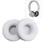 2 PCS For Jabra Revo Wireless Headphone Cushion Sponge Leather Cover Earmuffs Replacement Earpads(White)