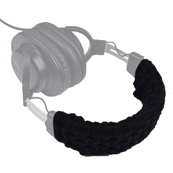 Knitted Headphone Dustproof Protective Case for Beats Studio2 / ATH-MSR7 / Sennheiser(Black)