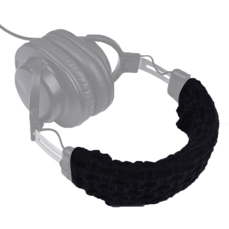 Knitted Headphone Dustproof Protective Case for Beats Studio2 / ATH-MSR7 / Sennheiser(Black)