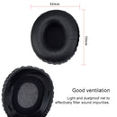 1 Pair Sponge Headphone Protective Case With Card Buckle for Sony MDR-10RC (Black)