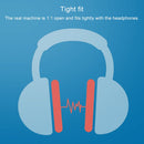 1 Pair Sponge Headphone Protective Case for Sony MDR-100ABN / WH-H900N(Black)