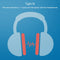 1 Pair Sponge Headphone Protective Case for Sony MDR-100ABN / WH-H900N(Blue)