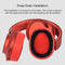 1 Pair Sponge Headphone Protective Case for Sony MDR-100ABN / WH-H900N(Red)