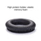 1 Pair Soft Earmuff Headphone Jacket with Black Soundproof Cotton for BOSE QC2 / QC15 / AE2 / QC25 (Dark Grey)