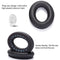 1 Pair Soft Earmuff Headphone Jacket with Black Soundproof Cotton for BOSE QC2 / QC15 / AE2 / QC25 (Dark Grey)