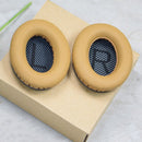 1 Pair Soft Earmuff Headphone Jacket with LR Cotton for BOSE QC2 / QC15 / AE2 / QC25 / QC35 (Yellow Black)