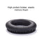 1 Pair Soft Earmuff Headphone Jacket with LR Cotton for BOSE QC2 / QC15 / AE2 / QC25 / QC35 (Yellow Black)