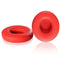 1 Pair Soft Sponge Earmuff Headphone Jacket for Beats Solo 2.0 / 3.0, Bluetooth Version(Red)