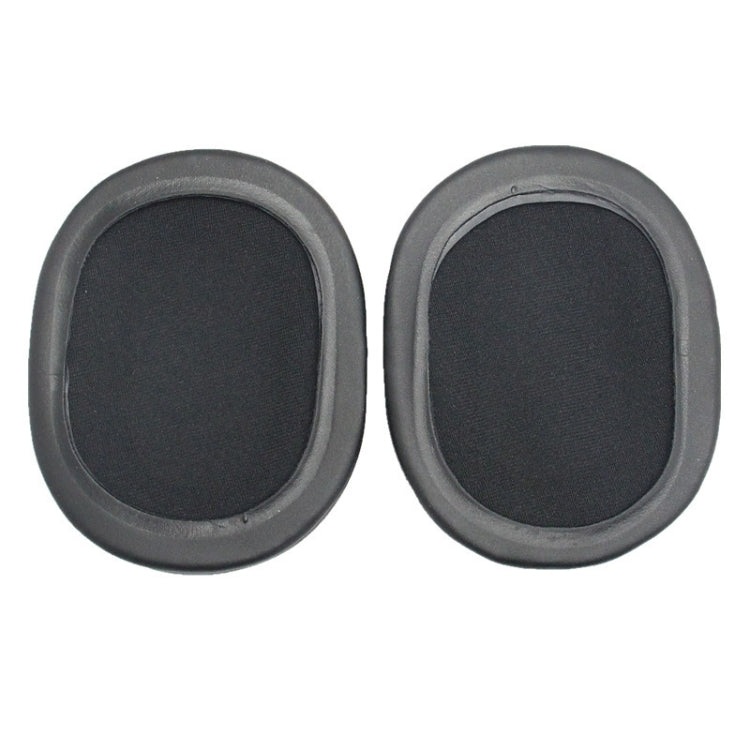 1 Pair Soft Sponge Earmuff Headphone Jacket for Audio-technica ATH-MSR7 / M50X / M20 / M40 / M40X(Black)