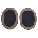 1 Pair Soft Sponge Earmuff Headphone Jacket for Audio-technica ATH-MSR7 / M50X / M20 / M40 / M40X(Brown)