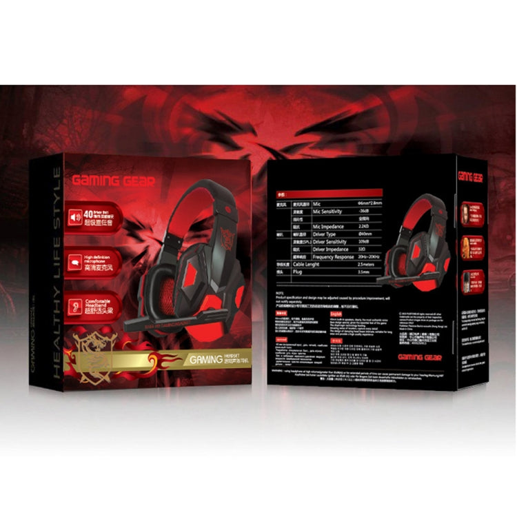 PLEXTONE PC780 Over-Ear Gaming Earphone Subwoofer Stereo Bass Headband Headset with Microphone(Black Blue)