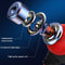 G10-A Wired In Ear 3.5mm Interface Stereo Wire-Controlled HIFI Earphones Video Game Mobile Game Headset With Mic (Black Silver)