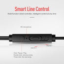 G6 Wired In Ear 3.5mm Interface Stereo Wire-Controlled HIFI Earphones Video Game Mobile Game Headset With Mic (Black)