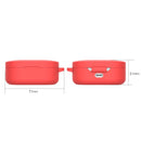 For Xiaomi Redmi AirDots & Xiaomi AirDots Youth Version Earphone Silicone Protective Case with Hook(Grey)