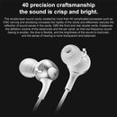 Original vivo HP2035 6020001 3.5mm Interface L Connector In-ear Wire Control Earphone with Mic (White)