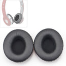 2 PCS For Beats Solo HD / Solo 1.0 Headphone Protective Leather Cover Sponge Earmuffs (Black)