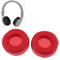 2 PCS For Beats Studio Mixr Headphone Protective Leather Cover Sponge Earmuffs (Red)