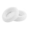 2 PCS For ATH WS550 Imitation Leather + Sponge Headphone Protective Cover Earmuffs (White)