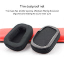 2 PCS For Logitech G633 G933 Earphone Cushion Cover Earmuffs Replacement Earpads with Mesh (Plastin)