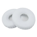 2 PCS For Sony MDR-XB450AP / XB550 / XB650 / XB400 Earphone Cushion Cover Earmuffs Replacement Earpads with Mesh(White)