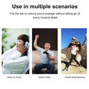 2 PCS For Sony MDR-XB450AP / XB550 / XB650 / XB400 Earphone Cushion Cover Earmuffs Replacement Earpads with Mesh(Red)