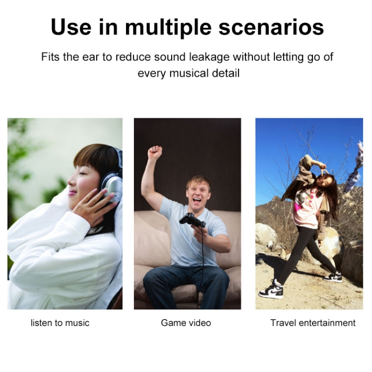 2 PCS For Sony MDR-XB450AP / XB550 / XB650 / XB400 Earphone Cushion Cover Earmuffs Replacement Earpads with Mesh(Red)