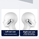 ME-100 TWS Business Rotating Universal True Stereo 5.0 Version Hanging Ear In-Ear Bluetooth Headset(Black+Orange)