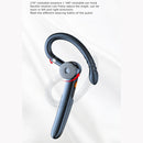 ME-100 TWS Business Rotating Universal True Stereo 5.0 Version Hanging Ear In-Ear Bluetooth Headset(Black+Orange)